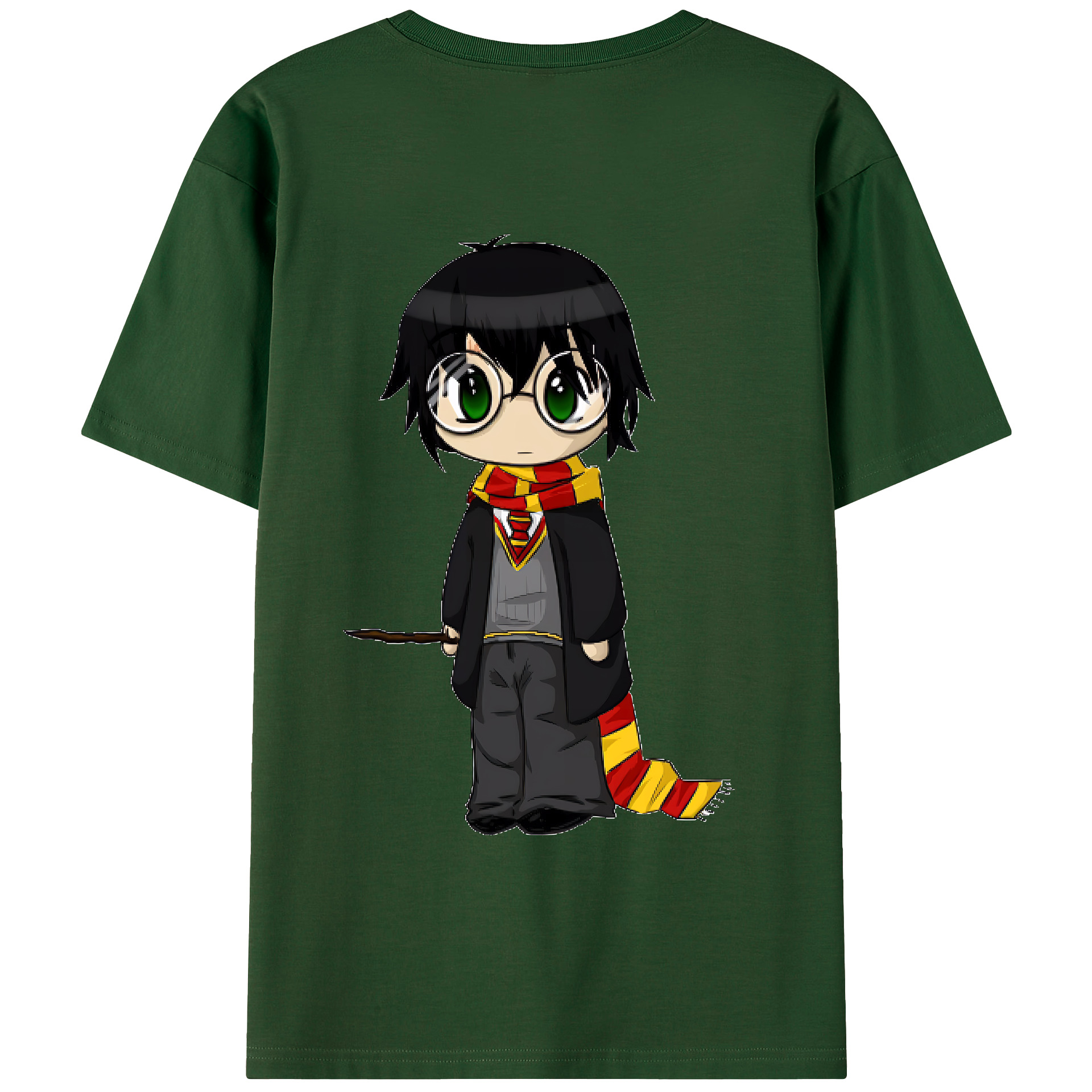 （画像用） Harry Potter ハリー・ポッターシリーズ 綿100％半袖Tシャツ（背面プリント）